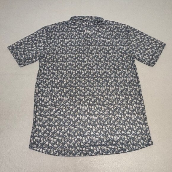 Swannies Men’s Golf Clark Polo Shirt Vintage Indigo Gray Size XL Lightweight NWT - Picture 8 of 9